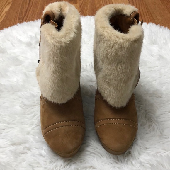 Zara Women’s Wedge Boots - Picture 4 of 7